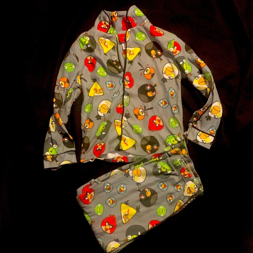 Angry birds pajamas
